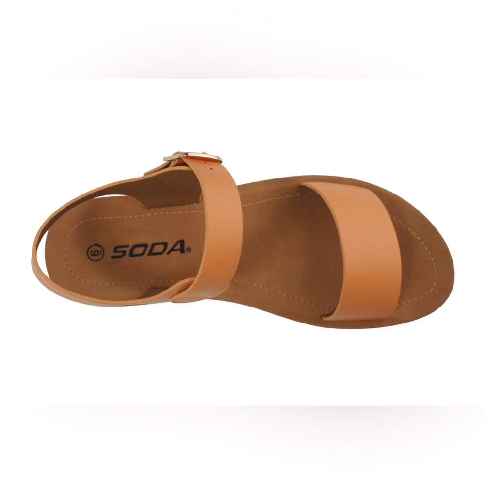 Soda Tan Sandals for Women